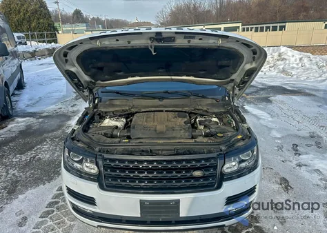 2017 Land Rover Range Rover Supercharged from USA, damaged, VIN SALGS5FE3HA356417